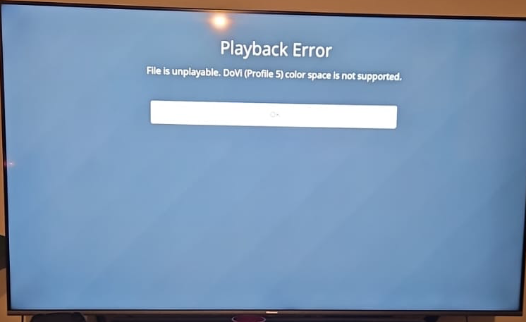 PS5 error